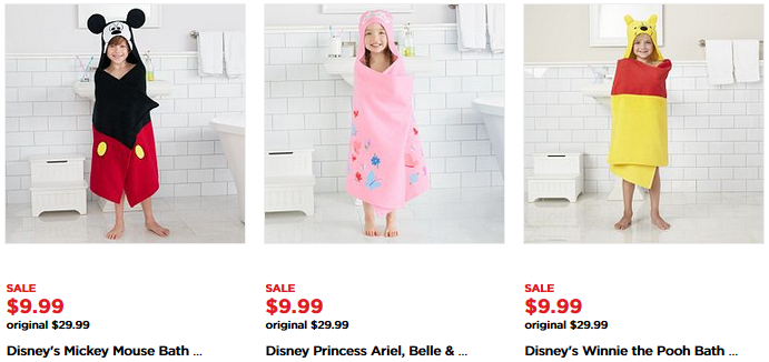 The Kohl’s Black Friday Sale! Disney Hooded Towels – Just $8.49!