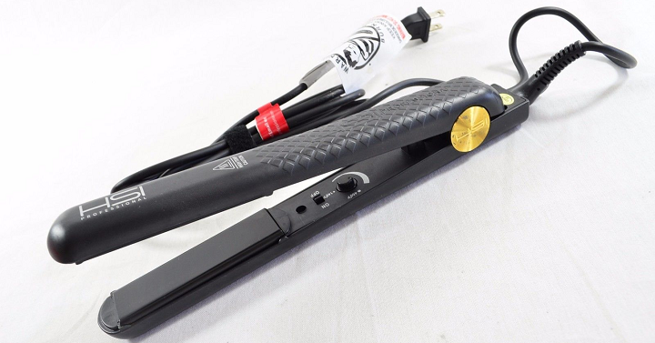 HSI 1″ Glider Ceramic Flat Iron Just $49.50 Shipped!