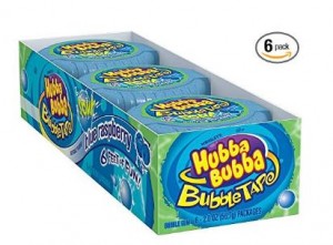Amazon: Hubba Bubba Bubble Tape, Sour Blue Raspberry, 2 Oz (Pack of 6) Only $6.21!