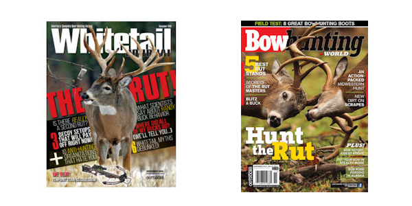 TWO Free Hunting Magazine Subscriptions! Bowhunting and Whitetail!
