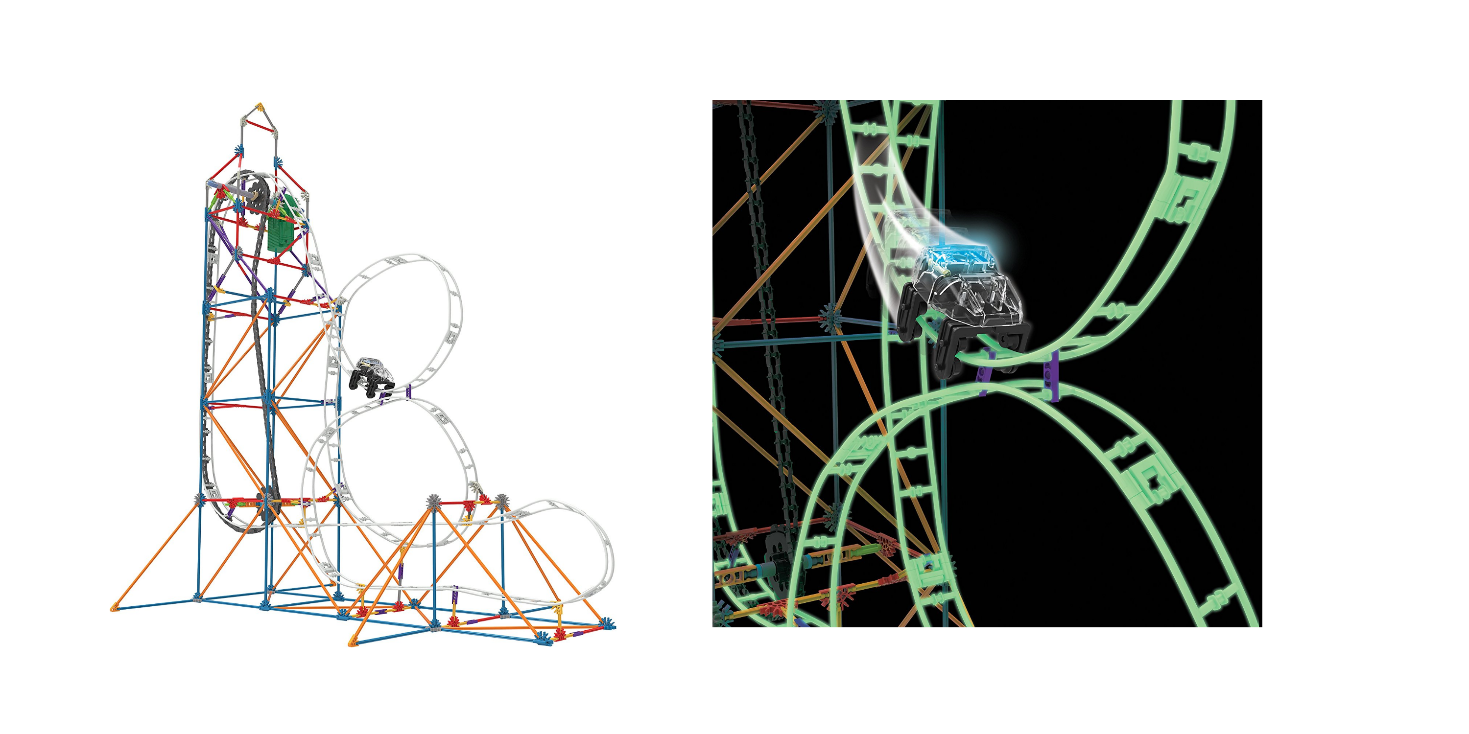 K’NEX Looping Light-Up Roller Coaster 448-pc Building Set—$26.99! ($44.99)