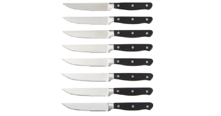AmazonBasics Premium 8-Piece Steak Knife Set Only $12.74! (Reg. $22.99)
