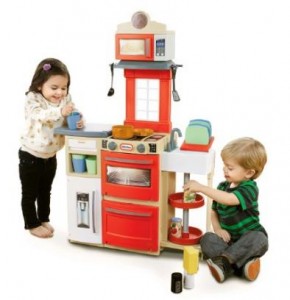 Little Tikes Cook ‘n Store Kitchen Playset in Red – Only $29.63!