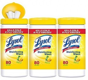 Amazon: Lysol Disinfecting Wipes, 80 Wipes (Pack of 3) Only $7.12!