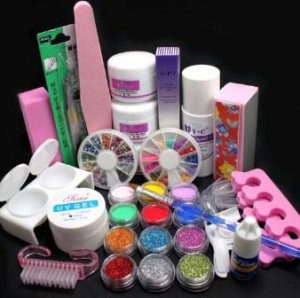 Amazon: 21 in 1 Pro Nail Art Decorations UV Gel Kit Only $13.30 Shipped!