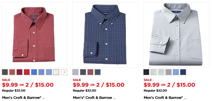 The Kohl’s Black Friday Sale! Men’s Dress Shirts – 2 for Just $12.75!
