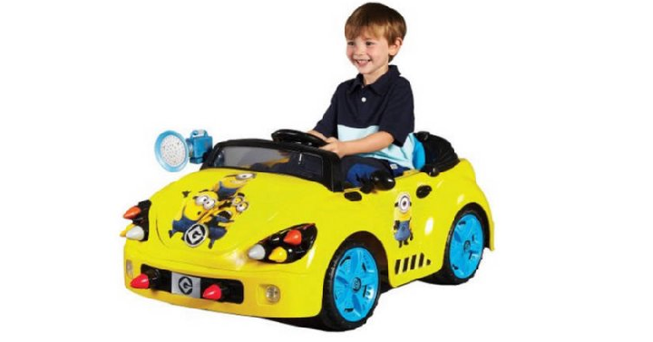Minions 6-Volt Rocket Car Electric Battery-Powered Ride-On Only $89 Shipped! (Reg. $199)