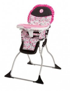 Amazon: Disney Simple Fold Plus High Chair, Garden Delight, Minnie Only $30.99! (Reg. $54)