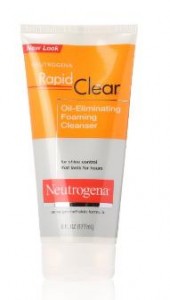 Neutrogena Rapid Clear Oil-Eliminating Foaming Cleanser – Only $4.70!