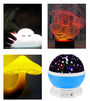 Big Sale on Unique Night Lights! Prices Start at Just $1.80 Shipped!