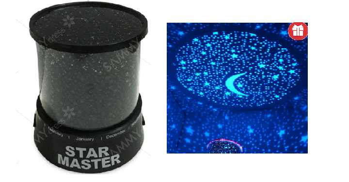 Starry Sky Projector Rotating Night Light Only $3.99 Shipped! (Reg. $16.23)