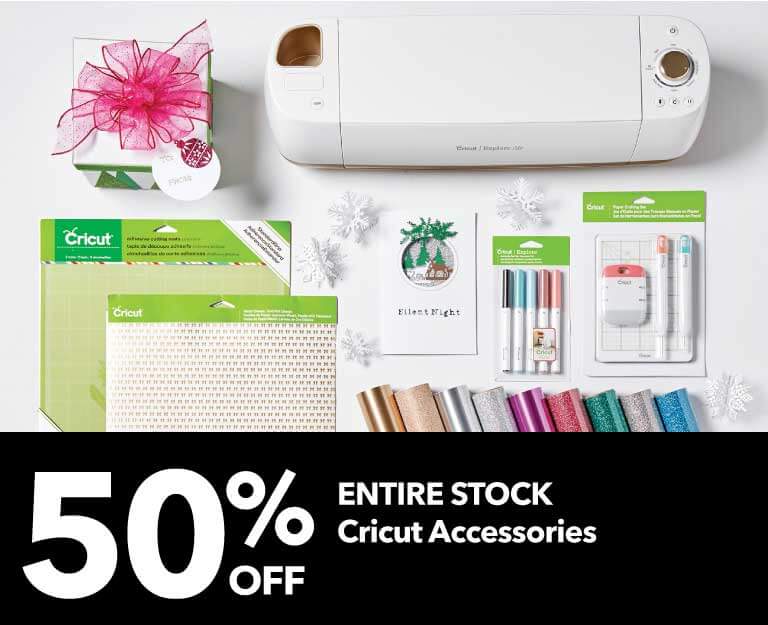 JoAnn Black Friday – Entire Stock of Cricut Accessories for 50% off!