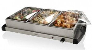 Amazon: Oster Triple Warming Tray Buffet Server Only $29.99! (Reg. $40)