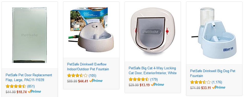 Up to 40% Off PetSafe Drinkwell Fountains and Pet Doors!