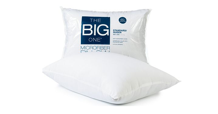 WOW! The Big One Microfiber Pillow as low as $2.32 Shipped! (Reg. $9.99)