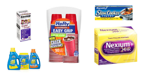 New Printable Red plum Coupons! Dimetapp, Nexium, Reynolds, All, Hefty, and MORE!