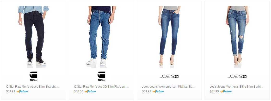 Up to 50% Off Jeans for Women & Men!