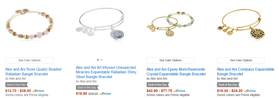 40% Off Jewelry from Alex and Ani, Kendra Scott and More – Prices start $5.63!