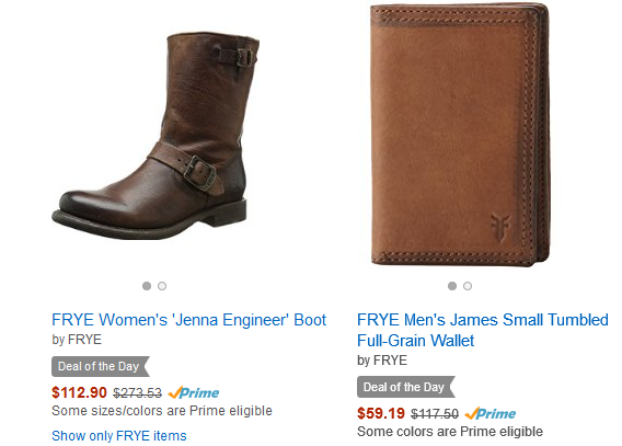 Up to 50% off Frye Shoes, Bags, Wallets & More! Prices start at $36.51!