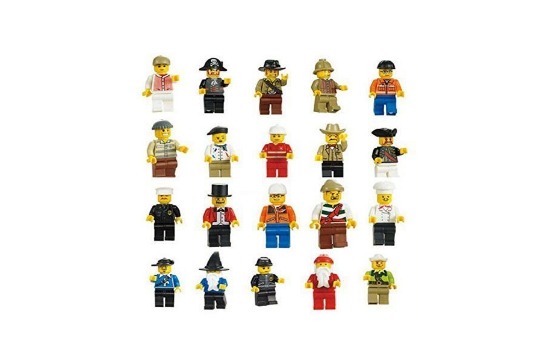 Lot of 20 LEGO Compatible Generic Minifigures—$3.93 + FREE Shipping!