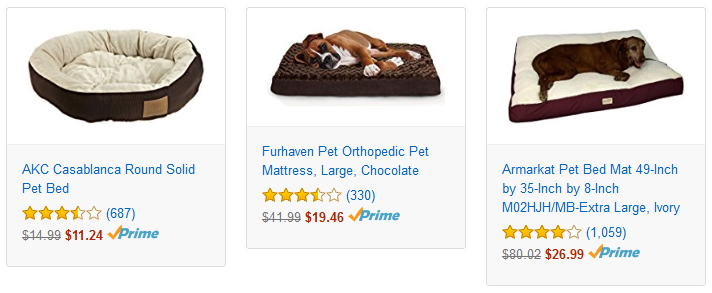 Up to 40% Off Pet Beds! Prices start at $11.24!
