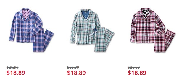 $15 Back in Points on a $25 Sleepwear Purchase!! Get Jammies for Christmas Morning!!