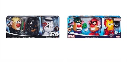 Star Wars or Marvel Mr. Potato Head s-pack Sets Just $19.19!