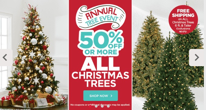 HUGE Markdowns on Christmas Trees From Michaels + FREE Shipping on Trees 6 Ft or Taller! HUGE Markdowns on Christmas Trees From Michaels + FREE Shipping on Trees 6 Ft or Taller!