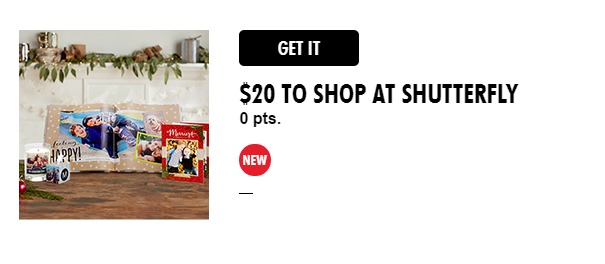 **HOT** $20 to Spend at Shutterfly for FREE! (0 My Coke Reward Points!)