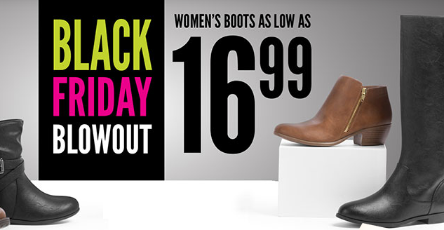 Payless Shoes Black Friday! CUTE Boots just $16.99! Code for other deals!