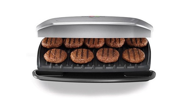 George Foreman 9 Serving Classic-Plate Grill & Panini Press—$34.97