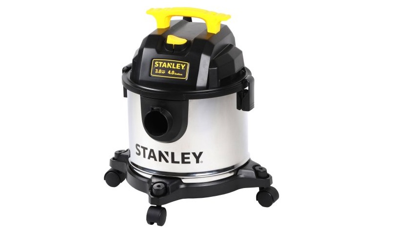 Stanley 4-Gallon Stainless Steel Wet/Dry Vacuum—$19.97!!