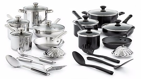 Tools of the Trade 13-pc Cookware Set ONLY $29.99 SHIPPED!! Early Black Friday Special!! (Non-stick or Stainless Steel)