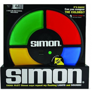 Simon Electronic Memory Game $12.99!