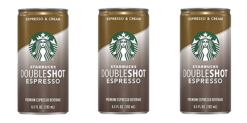 Starbucks Doubleshot, Espresso + Cream 12-pack ONLY $10.26! (86¢ per can!)