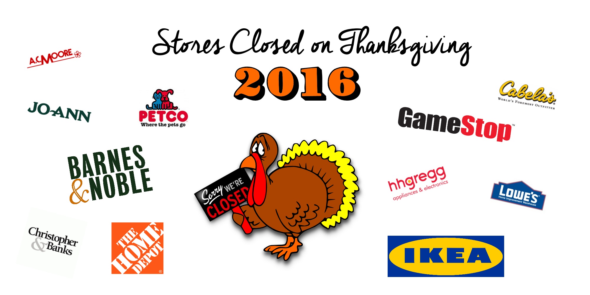 Which Stores Will Be Closed on Thanksgiving 2016?