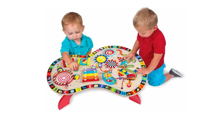 ALEX Jr. Sound and Play Busy Table Baby Activity Center with 8 Activities Only $43.67! (Reg. $63.97)