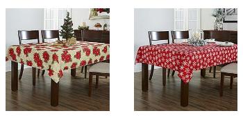Holiday Tablecloths Starting at Only $6.37! + Earn $5 SYW Points!