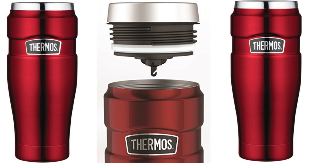 Thermos Stainless Steel King 16 oz Travel Tumbler Just $15.09!
