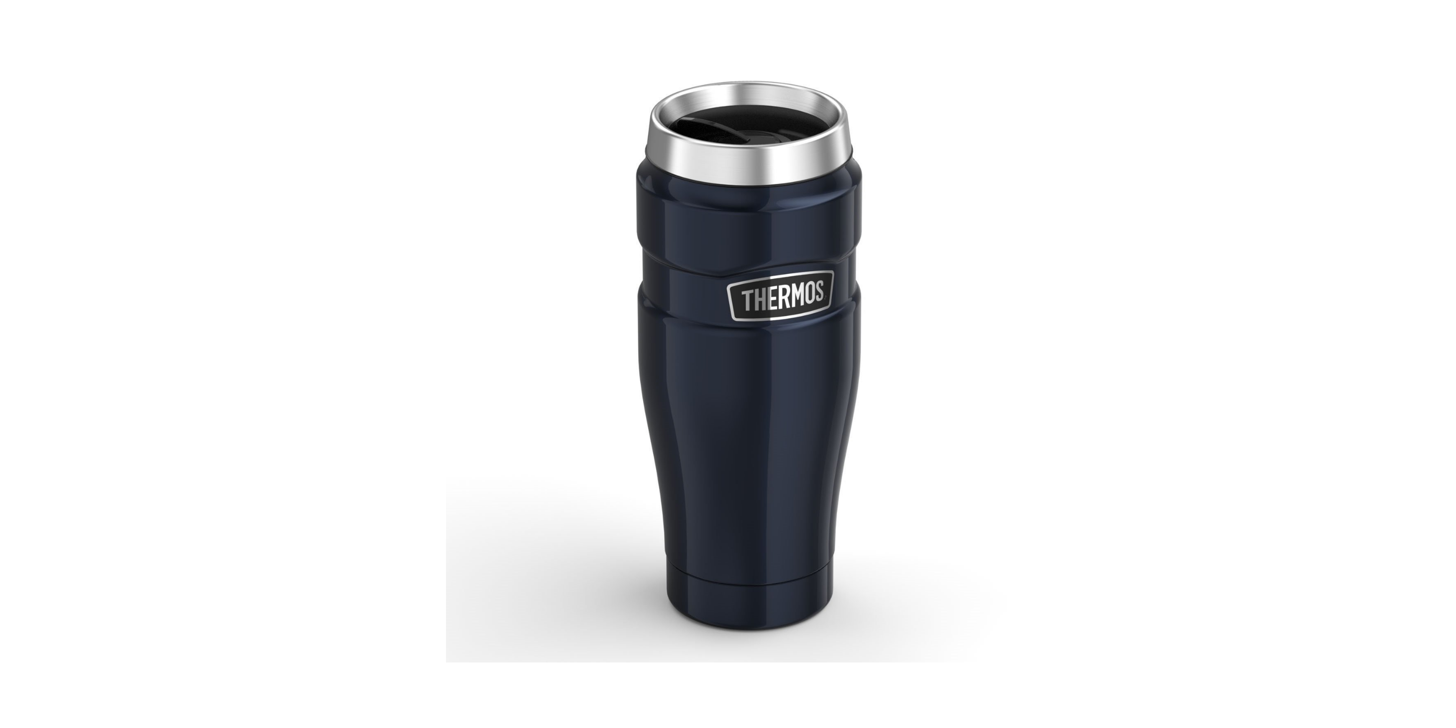 Thermos Stainless Steel King 16 oz Travel Tumbler in Midnight Blue Only $15.39!