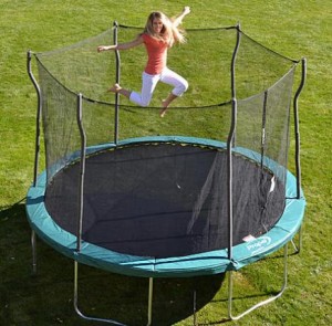 Propel Trampolines 12′ Trampoline w/Enclosure – Only $149.99! Plus, Get the Propel Trampoline Basketball Hoop for FREE!