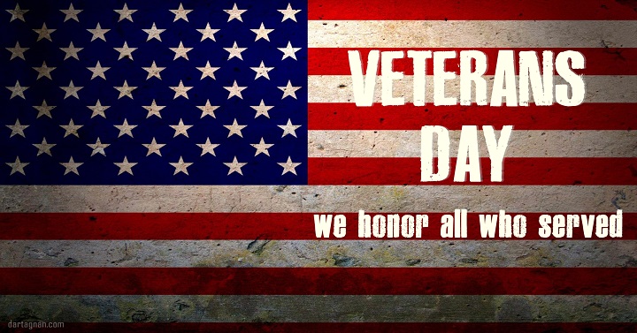 Happy Veterans Day! Here Is A HUGE Roundup Of All The Freebies & Deals Available Today!