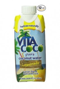 Amazon Prime Members: Vita Coco Coconut Water, Lemonade, 11.1 Oz (Pack of 12) Only $10.59!
