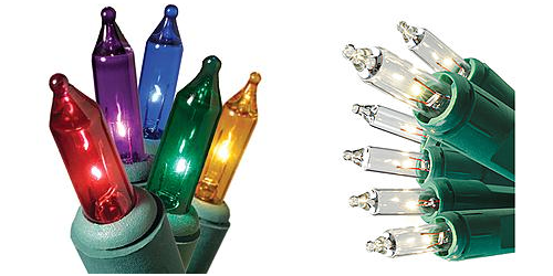 50% OFF Christmas Lights! From $1.99 for 50 Bulb Strands!