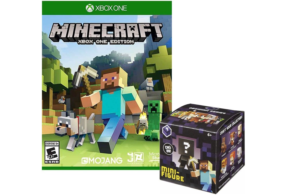 Free Minecraft Mystery Mini Figure with Minecraft Video Game – Just $19.99!