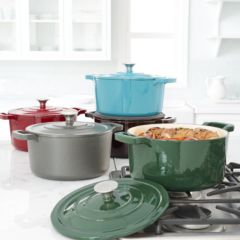 Kohl’s 30% off! Earn Kohl’s Cash! Still time to shop! Free Shipping! Stack Codes! Food Network 5.5-qt. Enameled Cast-Iron Dutch Oven – Just $34.99!