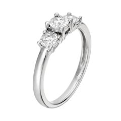 LAST DAY to Redeem Your Kohl’s Cash! Kohl’s 30% off! Earn Kohl’s Cash! Stack Codes! Free Shipping! Diamond 3-Stone Engagement Ring in Sterling Silver – Just $59.49!