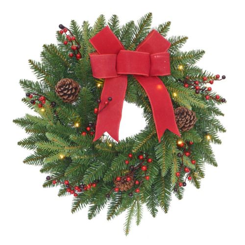 Kohl’s Stacking Codes – Lots of codes! Clearance Deals! St. Nicholas Square Indoor/Outdoor Lighted Wreath – Just $12.74!