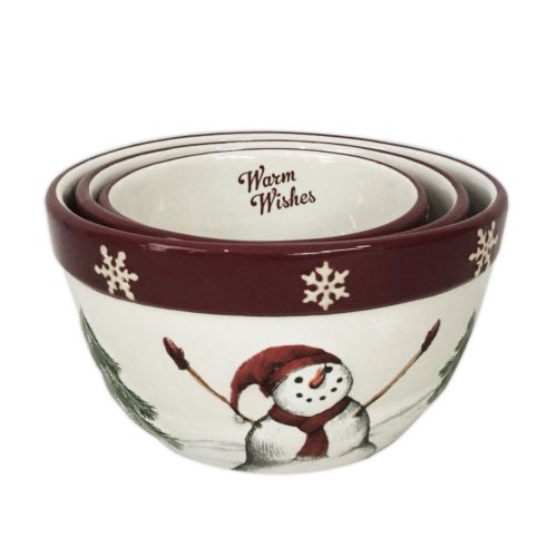 Kohl’s Stacking Codes – Lots of codes! Clearance Deals! St. Nicholas Square Yuletide 3-pc. Nesting Bowl Set – Just $13.60!