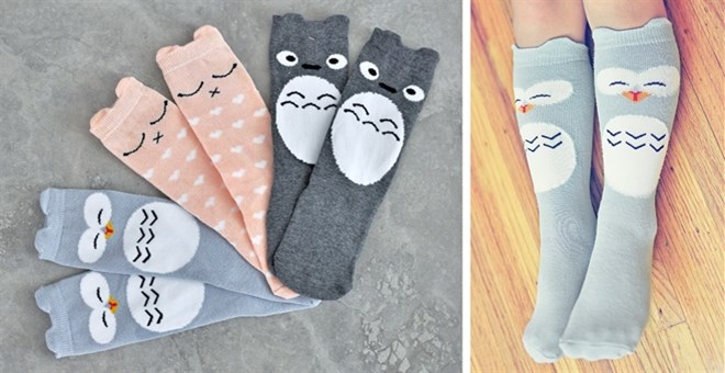 Knee High Kid’s Owl Socks – Just $4.99!